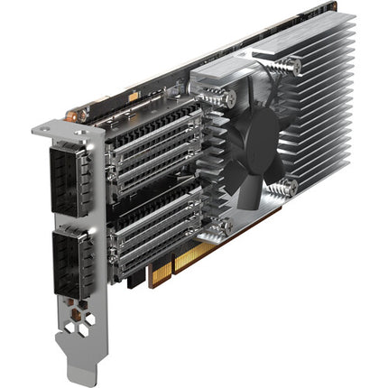 QNAP QXG-100G2SF-E810 Tarjeta de Expansión de Red Dual Puertos 100GbE PCIe 4.0 x16 Low-Profile