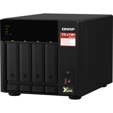 QNAP TS-473A-8G-US NAS 4 Bahías CPU Quad Core 2.2 GHz 8GB RAM