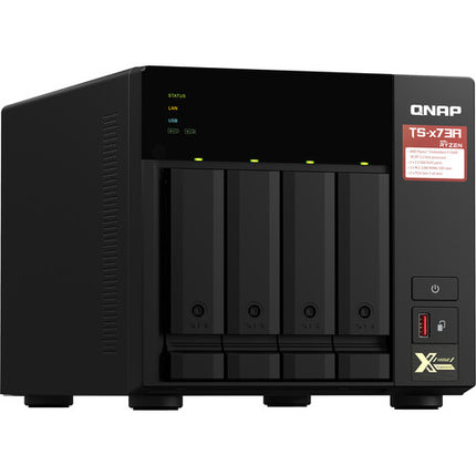 QNAP TS-473A-8G-US NAS 4 Bahías CPU Quad Core 2.2 GHz 8GB RAM