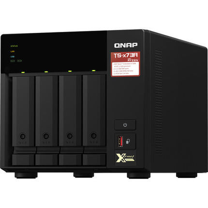 QNAP TS-473A-8G-US NAS 4 Bahías CPU Quad Core 2.2 GHz 8GB RAM