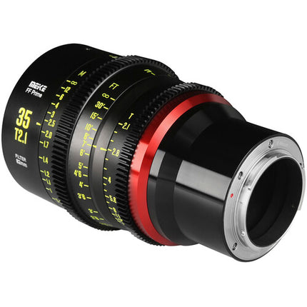Meike 35mm T2.1 FF-Prime Objetivo Cine con Montura E 13" Enfoque Mínimo 330° Giro de Enfoque