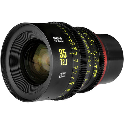 Meike 35mm T2.1 Lente Cine FF-Prime con montura L y 13" foco mínimo