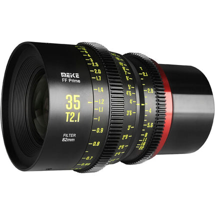 Meike 35mm T2.1 Lente de Cine Full Frame Montura RF 13" Distancia de Enfoque