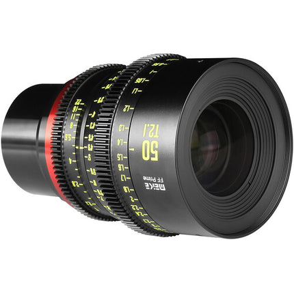 Meike 50mm T2.1 FF-Prime Óptica Cine con Montura E y Distancia Mínima 23.6"