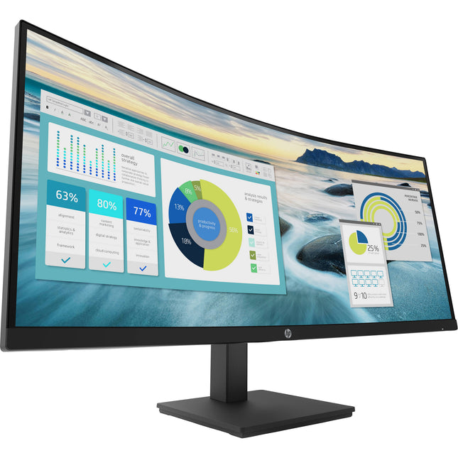 HP P34hc G4 Monitor Curvo VA 34" 3440x1440 5 ms USB Type-C