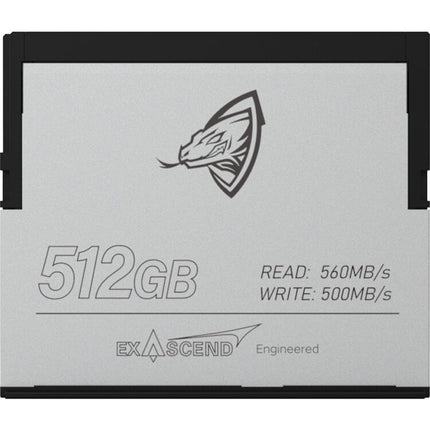 Exascend 512GB Archon Tarjeta de Memoria CFast 2.0 560MB/s 450MB/s