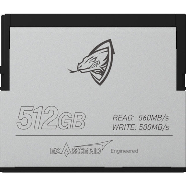 Exascend 512GB Archon Tarjeta de Memoria CFast 2.0 560MB/s 450MB/s