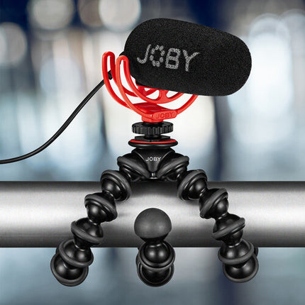 JOBY Wavo Micrófono On-Camera Supercardioide con Shockmount y TRRS