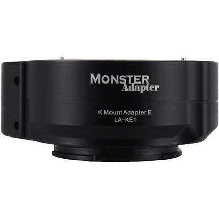 Monster Adapter LA-KE1 Adaptador para Objetivos Pentax K a Sony E-Mount con AF y Comunicación Electrónica
