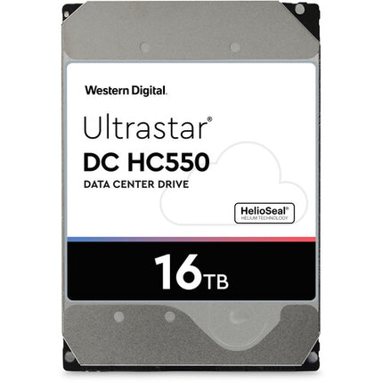 WD 16TB UltraStar DC HC550 7200 rpm SAS-3 3.5" Disco Duro Interno 512MB Caché