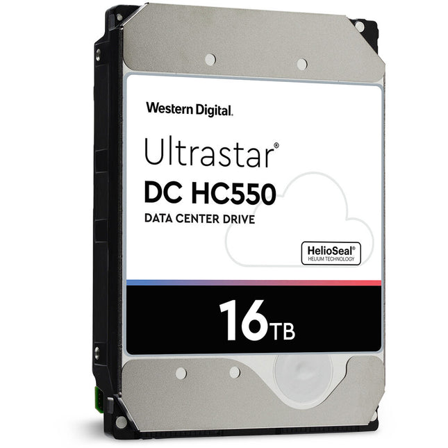 WD 16TB UltraStar DC HC550 7200 rpm SAS-3 3.5" Disco Duro Interno 512MB Caché