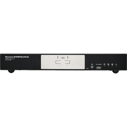 IOGEAR 2 Puertos DisplayPort Interruptor KVM Seguro 4K 3840x2160 TAA