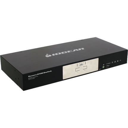 IOGEAR 2 Puertos DisplayPort Interruptor KVM Seguro 4K 3840x2160 TAA