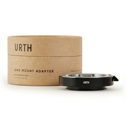 Urth Adaptador Manual para Lentes Leica M a Cámara FUJIFILM X Negro Mate