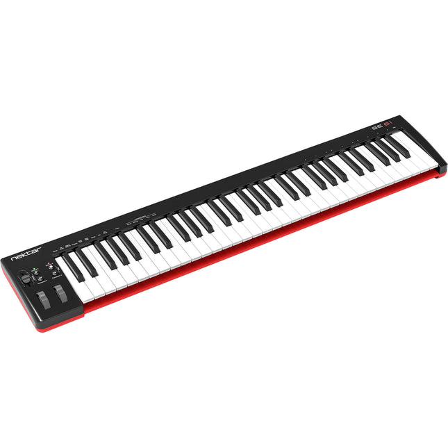 Nektar Technology SE61 Controlador MIDI USB 61 Teclas Sensibles Velocidad Integración DAW