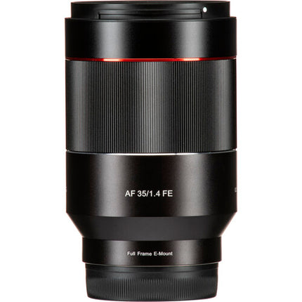 Samyang AF 35mm f/1.4 FE Objetivo para Sony E con motor AF y 9 láminas diafragma