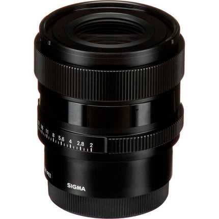 Sigma 65mm f2 DG DN Lente para Sony E Foque Completo con Apertura f2-f22