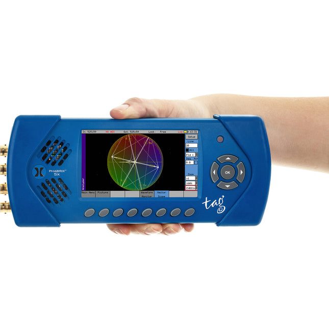 PHABRIX TAG-C Analizador y Monitor Multi Formato HD-SDI AES Composite con Generador de Señal