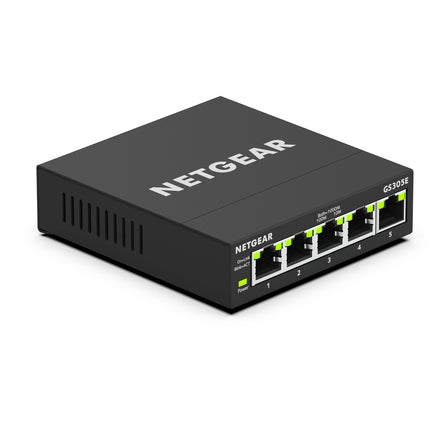 Netgear GS305E Switch Gigabit Gestionado 5 Puertos 10 Gb/s Capacidad