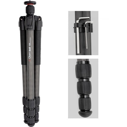 Oben CFT-6394 Skysill Tripode de Fibra de Carbono 4 Secciones con Cabezal Gimbal GH-30 80.7 Pulgadas Altura Maxima