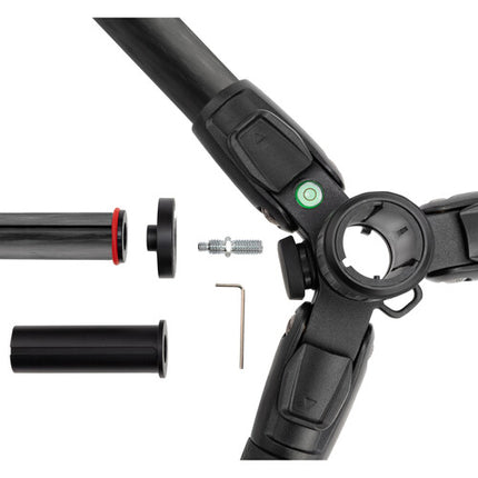 Oben CFT-6394 Skysill Tripode de Fibra de Carbono 4 Secciones con Cabezal Gimbal GH-30 80.7 Pulgadas Altura Maxima