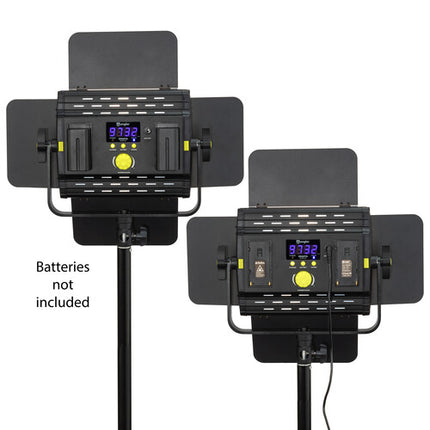 Angler 865BLED Sparta Luz LED Bicolor 2766 lux 5600K con Barndoors