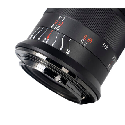 7Artisans 60mm f2.8 Macro Mark II para Sony E lente APS-C f16