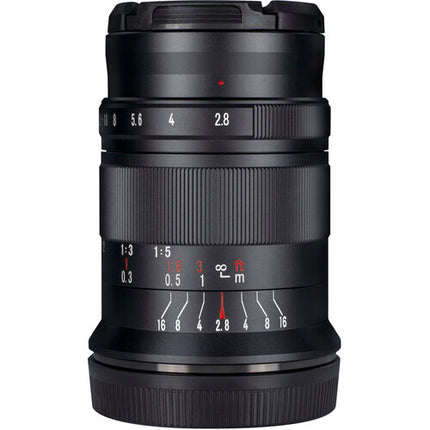 7Artisans 60mm f2.8 Macro Mark II para Micro Cuatro Tercios Apertura f2.8 a f16 y Magnificación 1:1