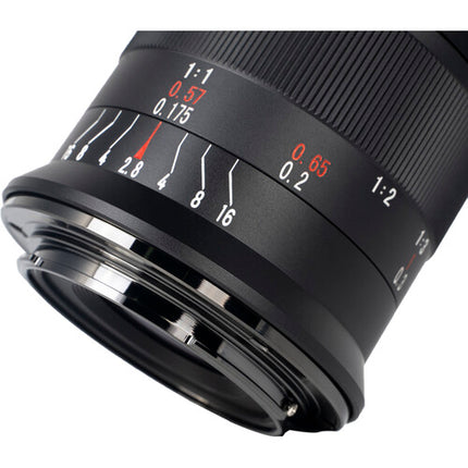 7Artisans 60mm f/2.8 Macro Mark II para FUJIFILM X objetivo macro f/2.8 a f/16 1:1 aumento