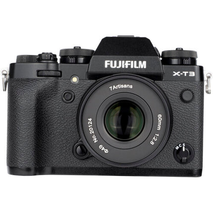 7Artisans 60mm f/2.8 Macro Mark II para FUJIFILM X objetivo macro f/2.8 a f/16 1:1 aumento