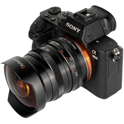 7Artisans 10mm f2.8 Fisheye para Sony E Montura Full Frame f22 AF Manual