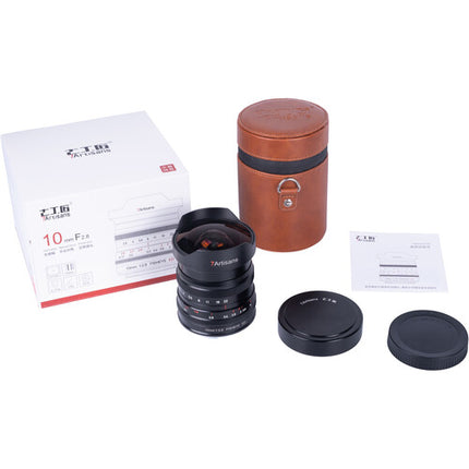 7Artisans 10mm f/2.8 Objetivo Ojo de Pez para Leica L Montura Full Frame