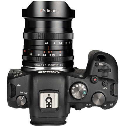 7Artisans 10mm f2.8 Objetivo ojo de pez para Canon RF gran angular 178º