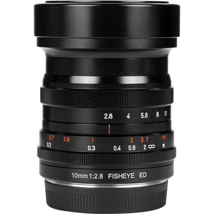 7Artisans 10mm f/2.8 Lente Ojo de Pez para Nikon Z Full Frame 178º 17 cm Distancia Mínima