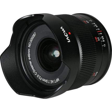 Venus Optics Laowa 7.5mm f/2 Lente Micro Cuatro Tercios Apertura Automática