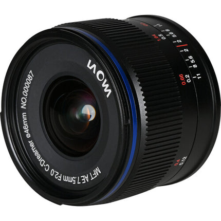 Venus Optics Laowa 7.5mm f/2 Lente Micro Cuatro Tercios Apertura Automática