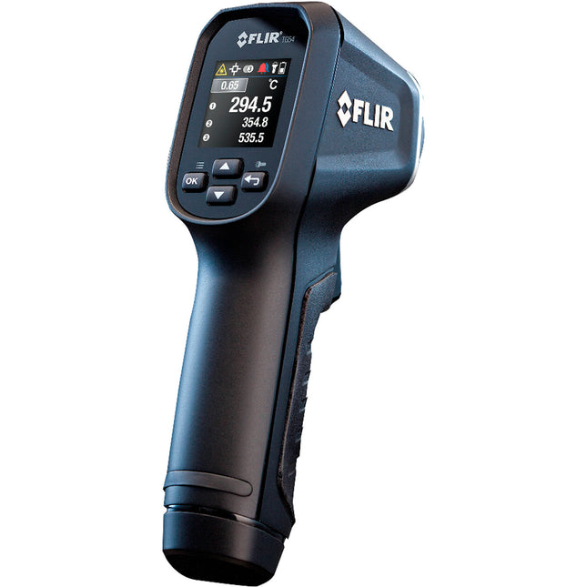 FLIR TG54 Termómetro IR para superficie relación distancia 30 a 1 pantalla color 128x128 NIST