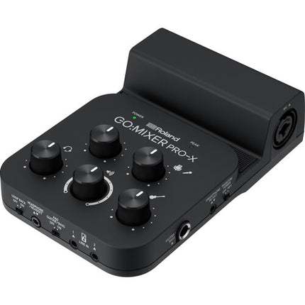 Roland GO:MIXER PRO-X mezclador de audio para smartphones con entradas de guitarra y micrófono y cables incluidos