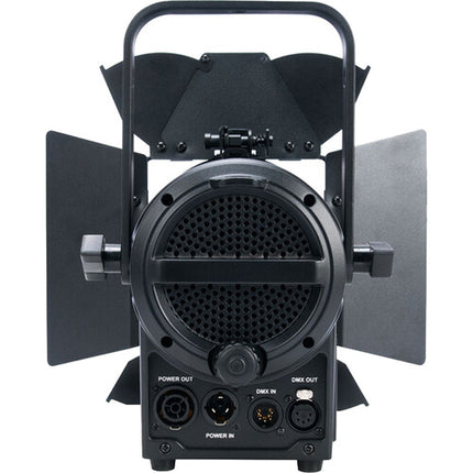 Elation Professional KL Fresnel 4CW Luz LED Blanco Frío CRI 97 14-33° Gel Frame Barn Doors