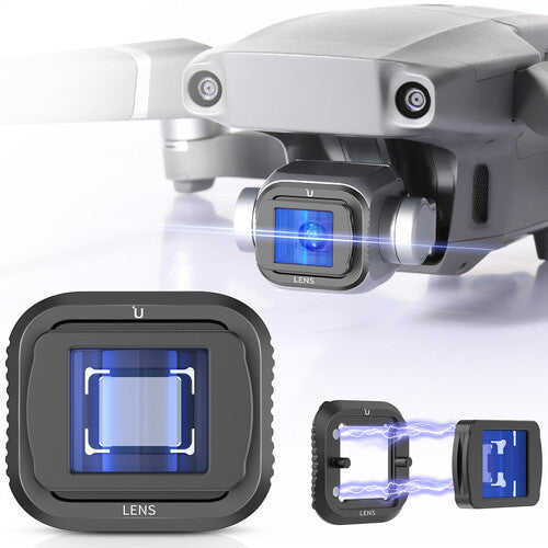 Ulanzi 1.33x Lente Anamórfica para DJI Mavic 2 Pro 2.39:1 y Estuche