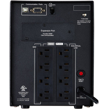 CyberPower PR1500LCD UPS Interactivo 1500VA 1500W con Regulación Automática