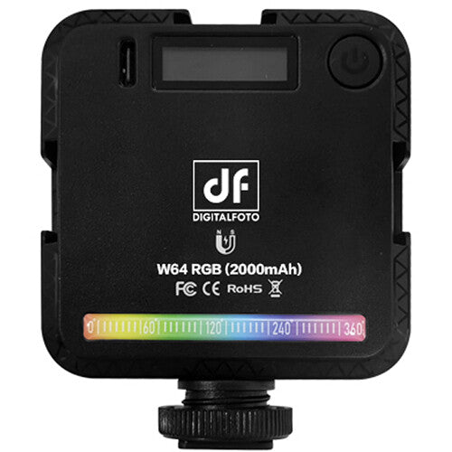 DigitalFoto Solution Limited Luz LED RGB Mini Magnética 2500-9000K 2000mAh USB-C