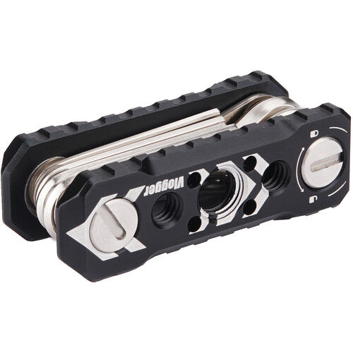 ANDYCINE QCS Multiherramienta Plegable 8 en 1 para Cámaras y Gimbals con Roscas 1/4"-20 3/8"-16 M2.5