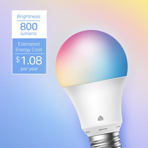 TP-Link KL125 Kasa Bombilla Inteligente Wi-Fi Multicolor 800 Lúmenes 4-Pack
