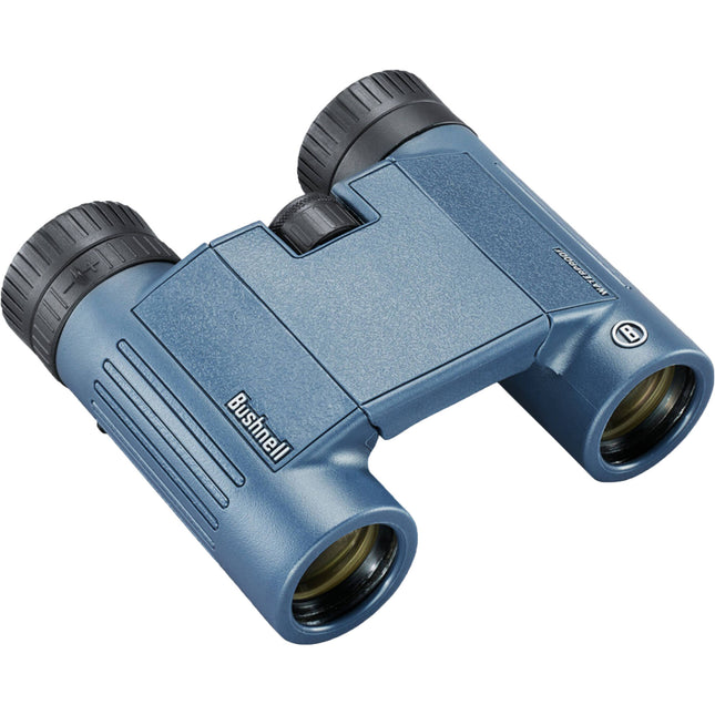 Bushnell 12x25 H2O Prismáticos Compactos Impermeables y Ligeros Azul