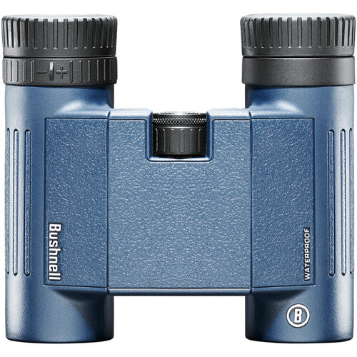 Bushnell 12x25 H2O Prismáticos Compactos Impermeables y Ligeros Azul