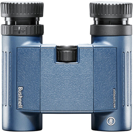 Bushnell 12x25 H2O Prismáticos Compactos Impermeables y Ligeros Azul