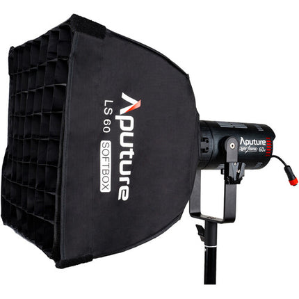 Aputure LS60 Softbox Difusor 14x14 45° Rejilla para LED