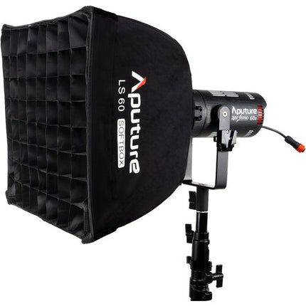 Aputure LS60 Softbox Difusor 14x14 45° Rejilla para LED