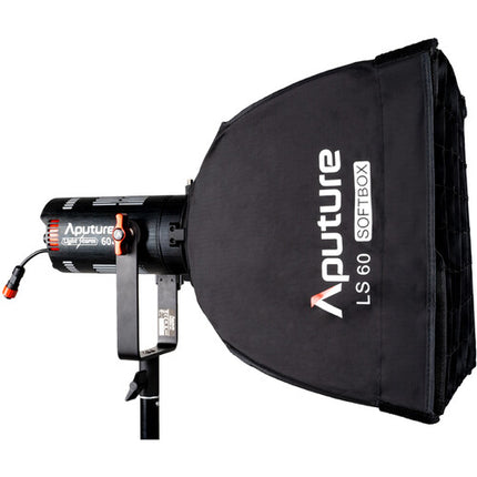 Aputure LS60 Softbox Difusor 14x14 45° Rejilla para LED